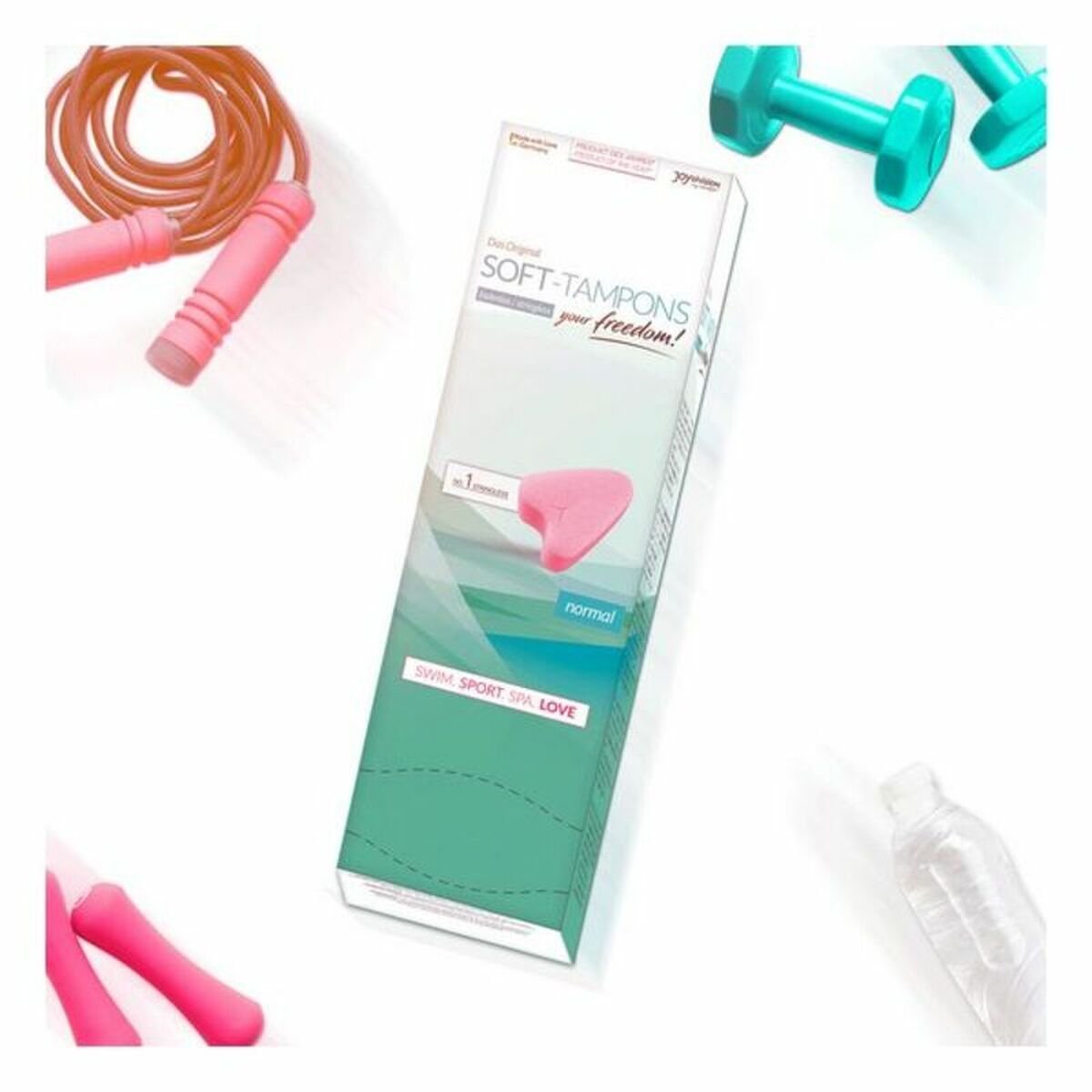 Hygienic Tampons Sport, Spa & Love Joydivision normal (10 uds) - Cosmova