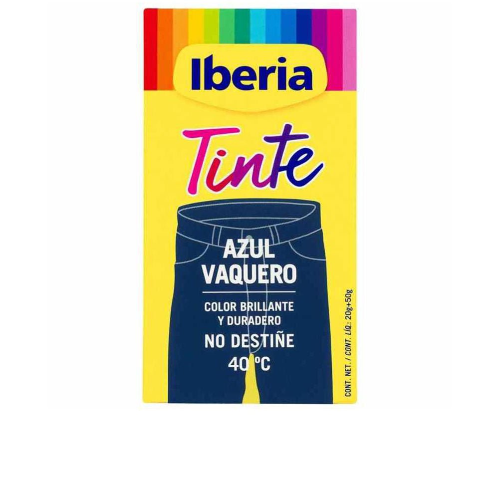 IBERIA CLOTHING DYE colorfast 40º blue jean 70 gr - Cosmova