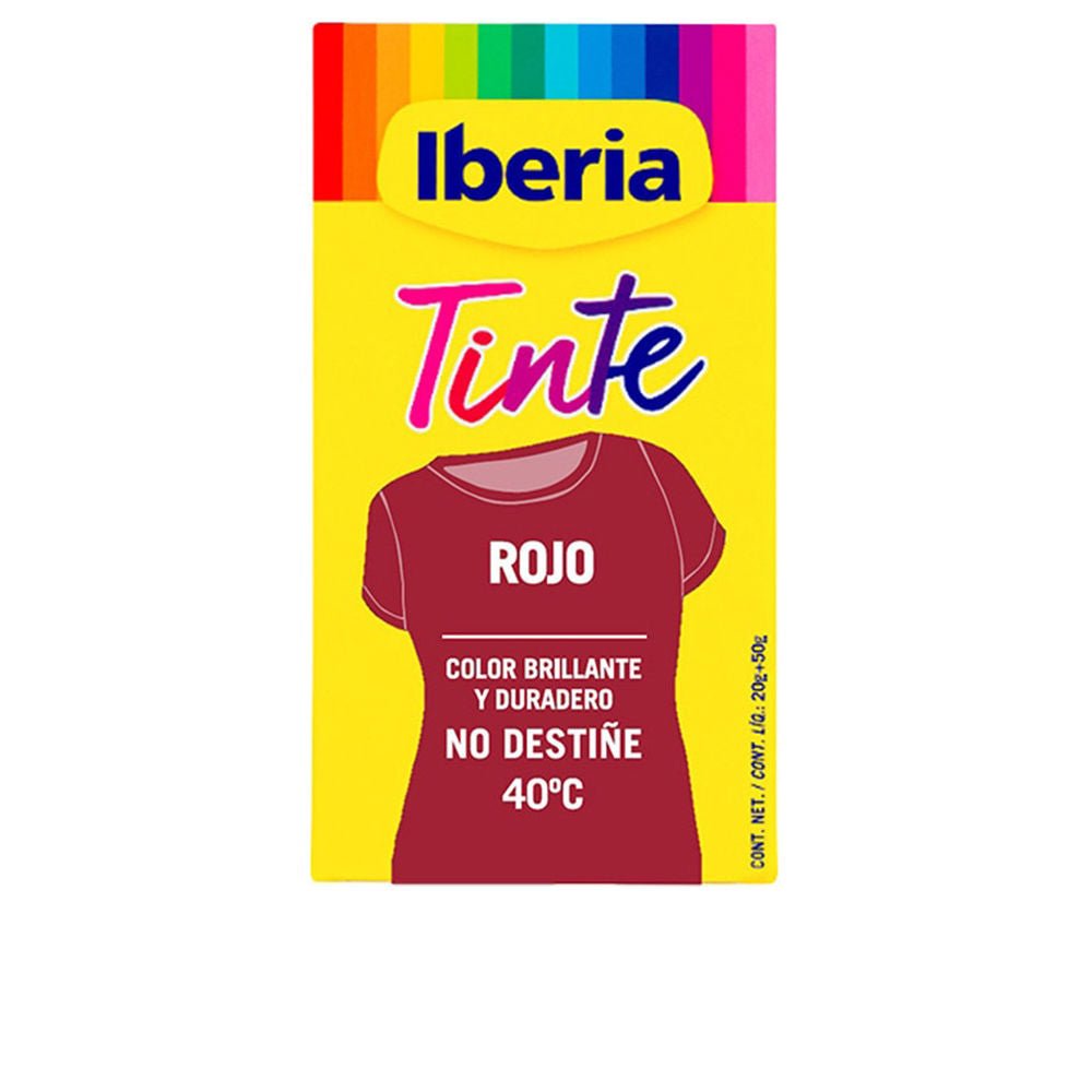 IBERIA KLEIDUNGSFARBSTOFF farbecht 40º #rot 70 gr-0