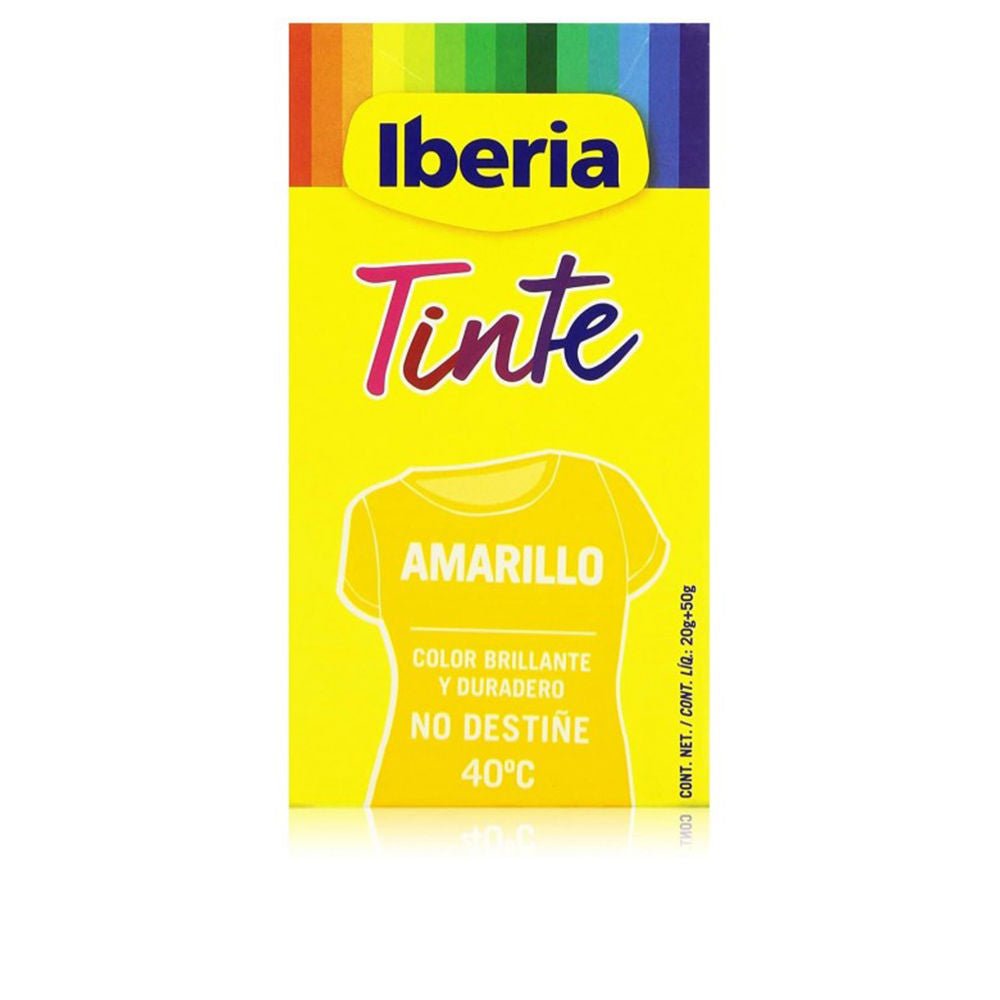 IBERIA CLOTHING DYE colorfast 40º yellow 70 gr - Cosmova