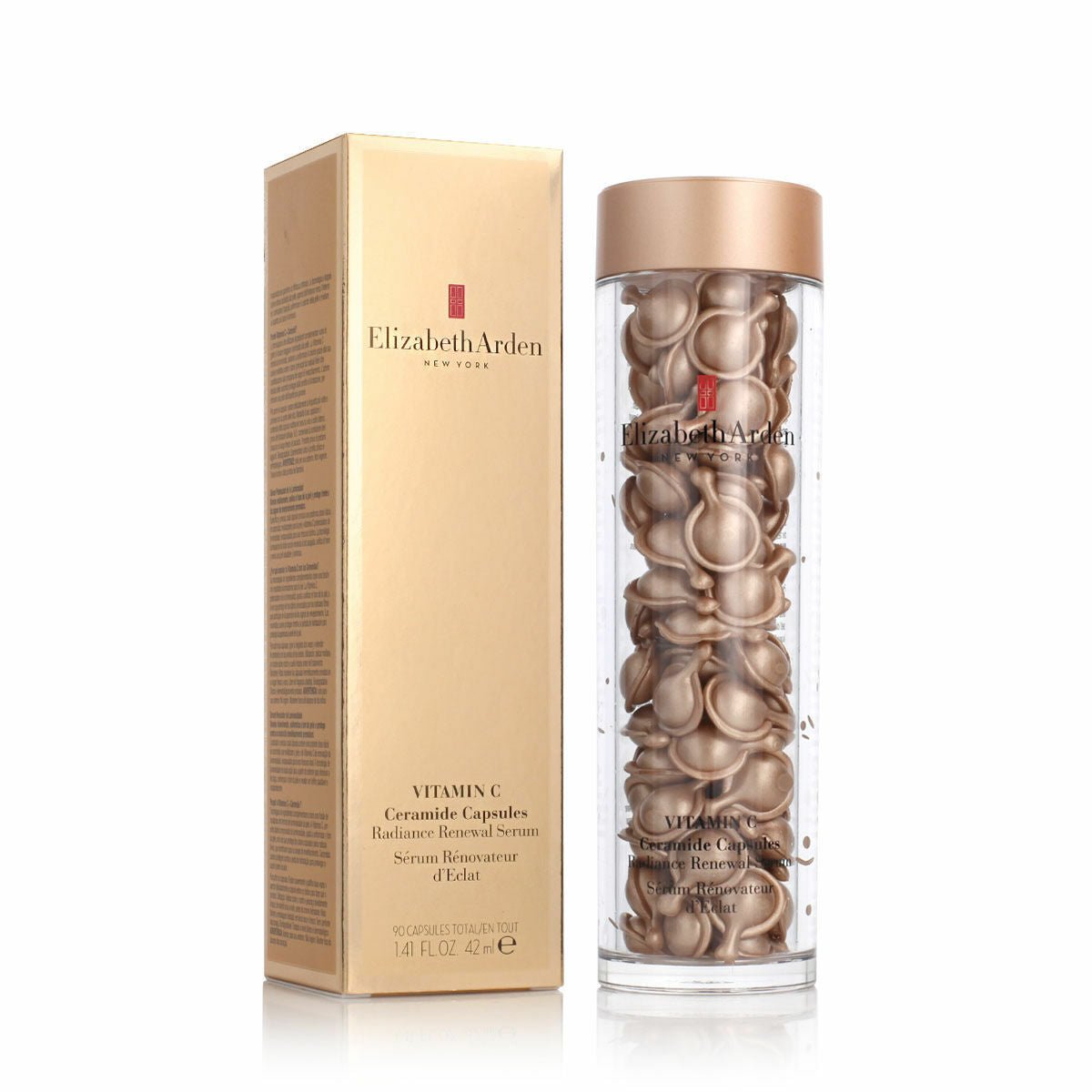 Illuminating Serum Elizabeth Arden Ceramide Vitamine C Capsules 90Units - Cosmova