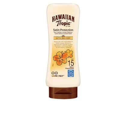 SATIN lotion solaire ultra éclat SPF15 180 ml
