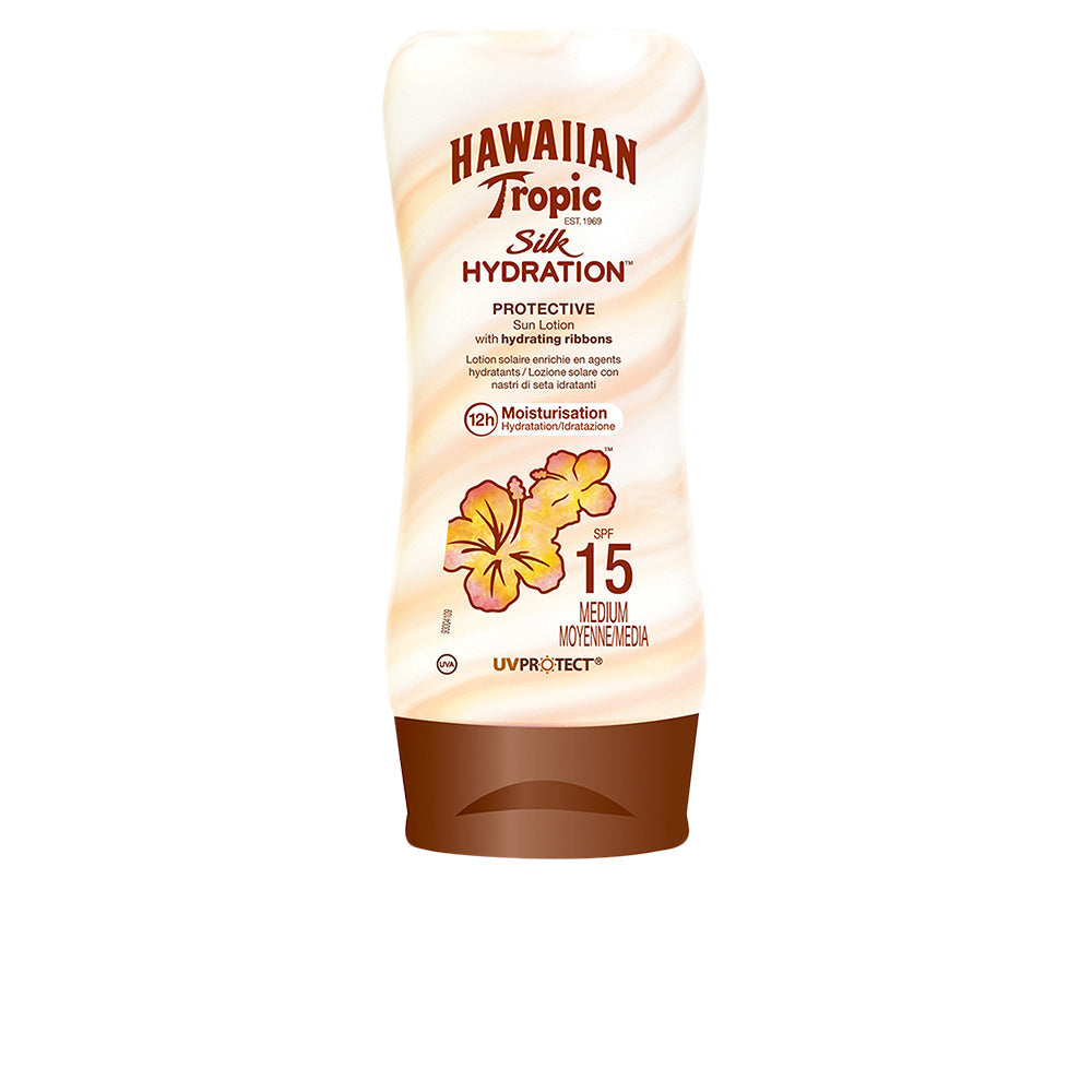 SILK HYDRATION loción de protección solar SPF15 180 ml-0