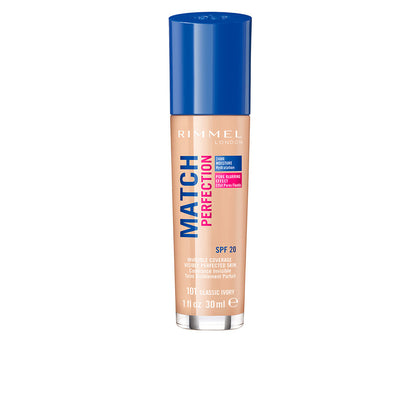 MATCH PERFECTION Foundation #101 – klassisches Elfenbein
