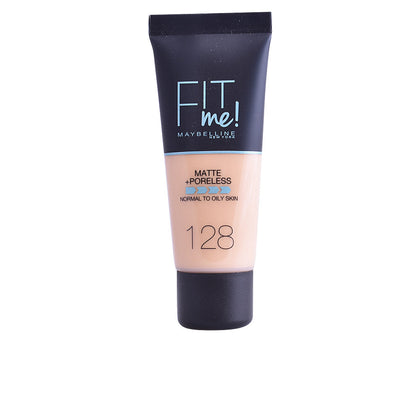 FIT ME MATTE+PORELESS foundation #128-warm nude