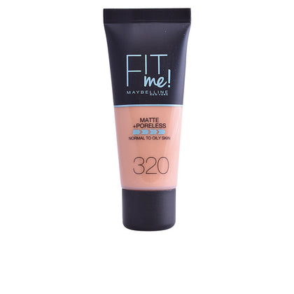Base FIT ME MATTE+PORELESS #320-bronceado natural