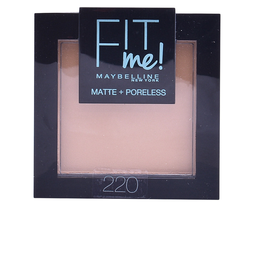 FIT ME MATTE+PORELESS pudră #220-bej natural 8,5 gr-0