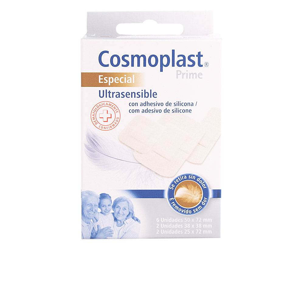 COSMOPLAST apósitos ultrasensibles indoloros 10 pz-0