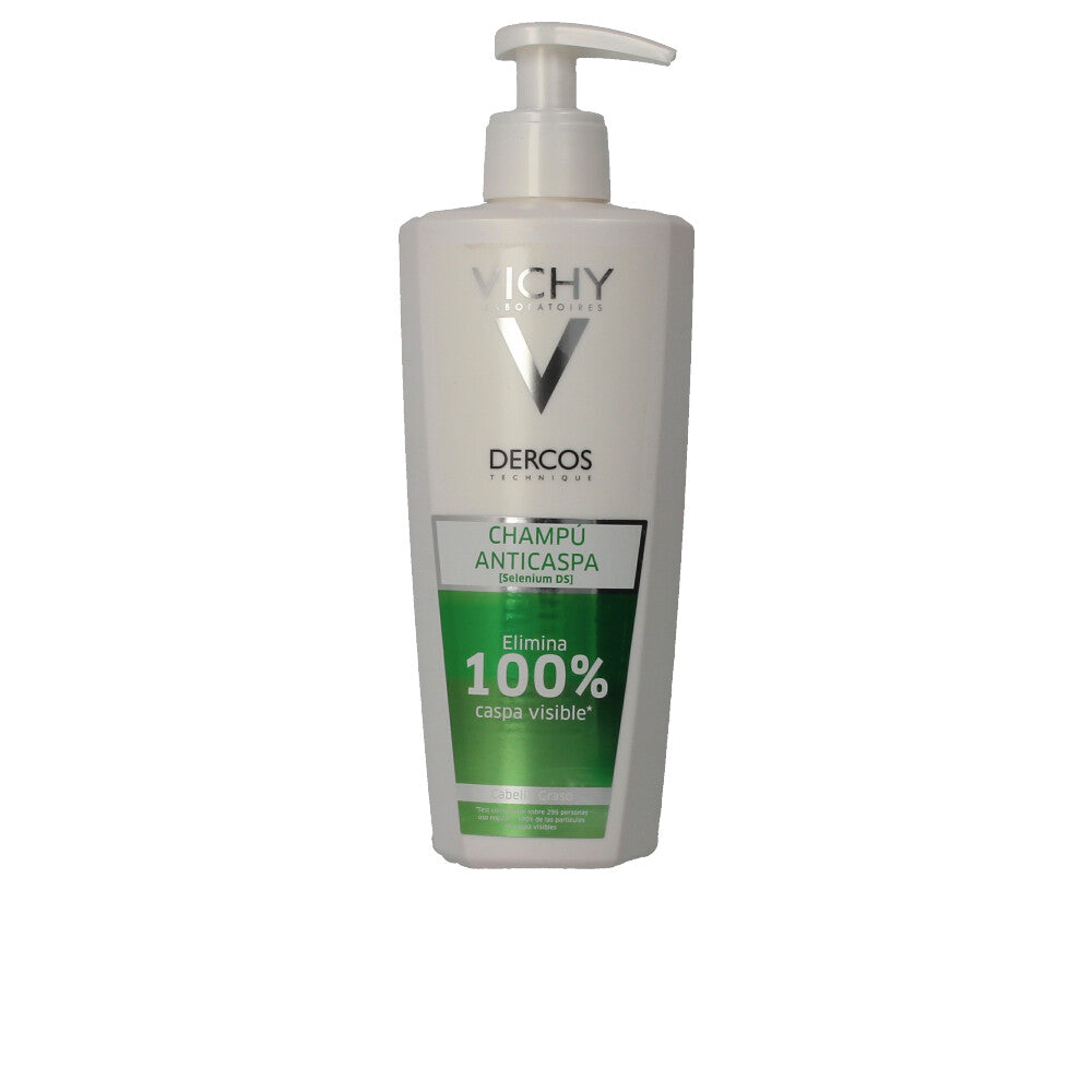 DERCOS Anti-Pelliculaire Gras Shampooing Traitant 390 ml-0