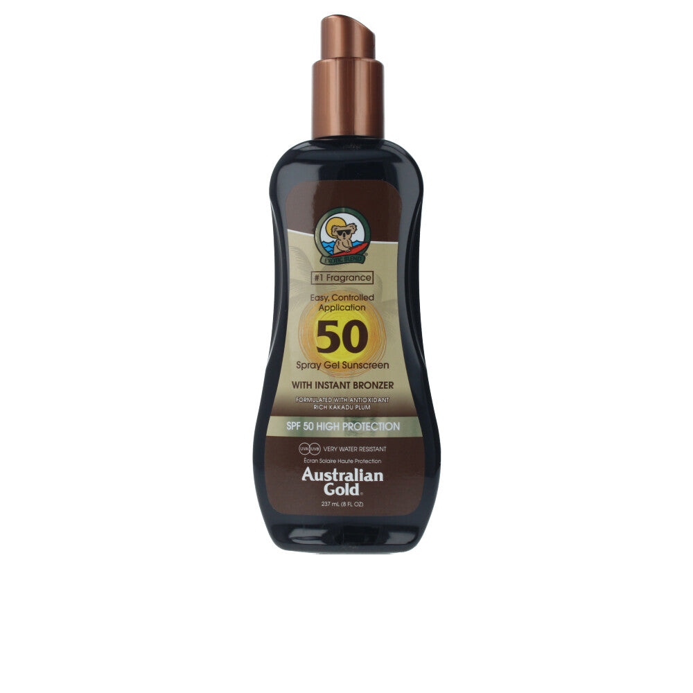 SUNSCREEN SPF50 gel spray con bronceador instantáneo 237 ml-0