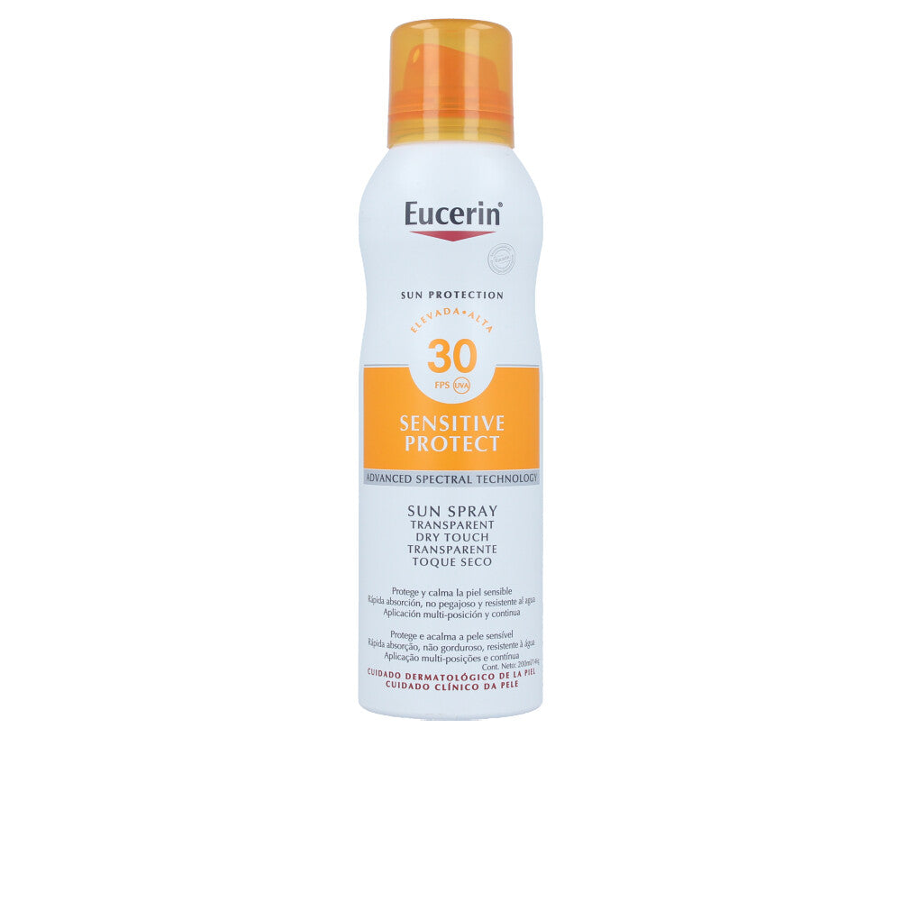 SUN SENSITIVE PROTECT spray transparente tacto seco SPF30 200 ml-0