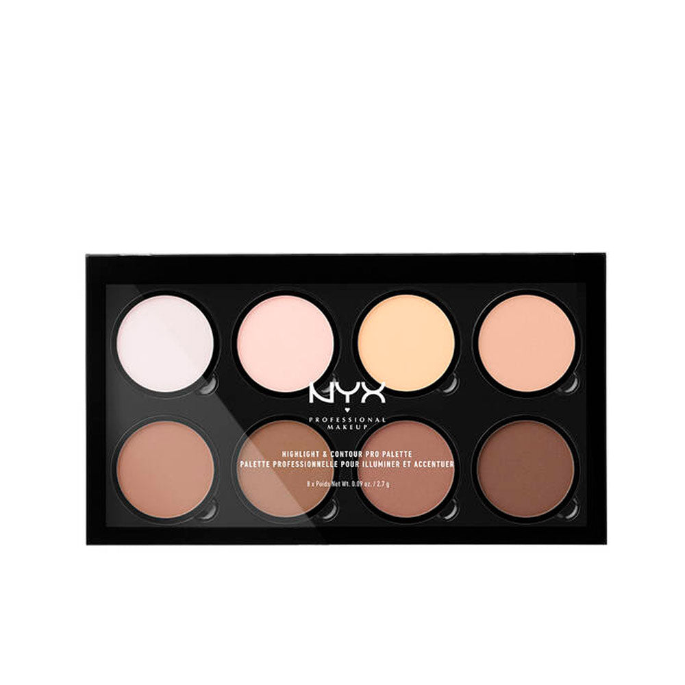 HIGHLIGHT & CONTOUR PRO palette 8 x 2,7 gr-0