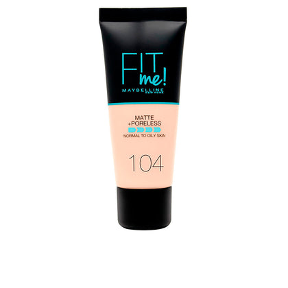 FIT ME! Foundation matte+poreless #104-soft ivory
