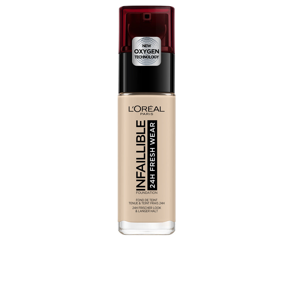 INFAILLIBLE Maquillage fraîcheur 32h SPF25 #015-porcelaine 30 ml-0