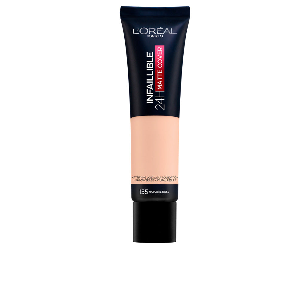 INFAILLIBLE 32H matte cover foundation #155-natural rose 30 ml-0