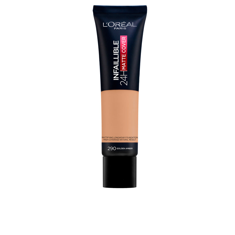 INFAILLIBLE 32H fondotinta opaco coprente #290-ambra dorata 30 ml-0