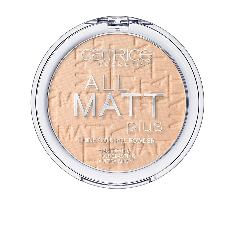 ALL MATT PLUS shine control powder #025-sand beige-0