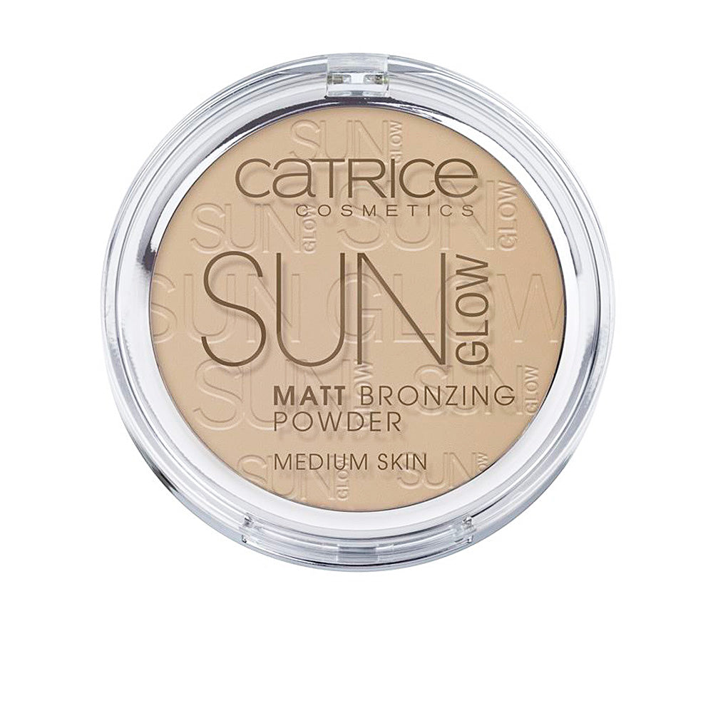 SUN GLOW MATT bronzing powder #030-medium bronze-0