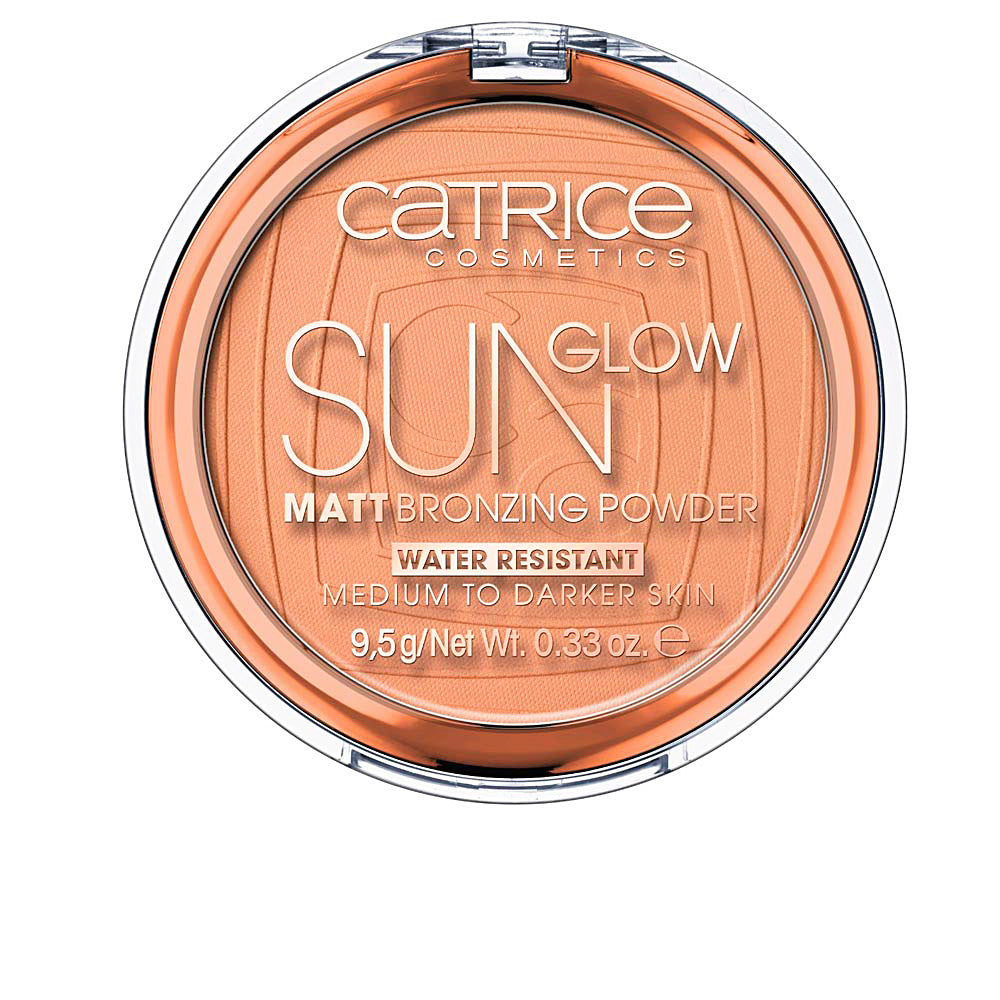 SUN GLOW MATT bronzing powder #035-universal bronze-0