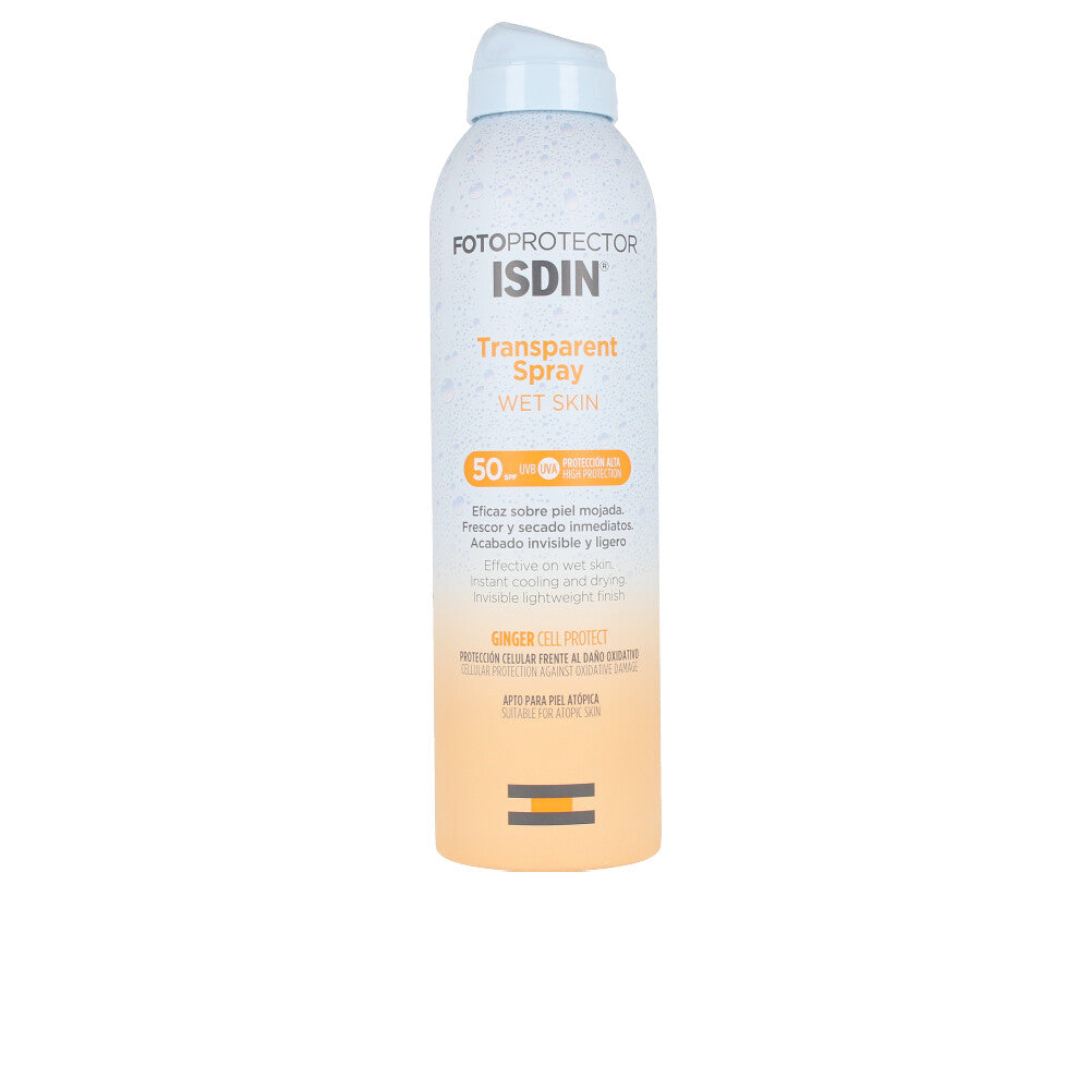 FOTOPROTETTORE pelle bagnata spray trasparente SPF50+ 250 ml-0