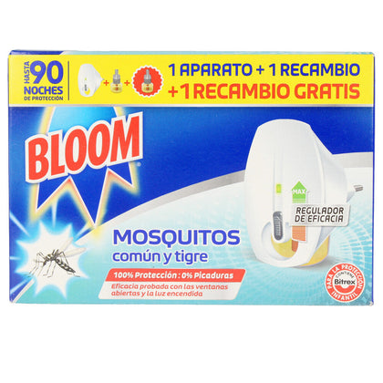 BLOOM MOSQUITOS Elektrogerät + 2 Ersatzteile
