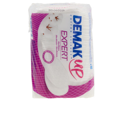 DEMAK'UP EXPERT discothèques desmaquilladores ovalados 50 u
