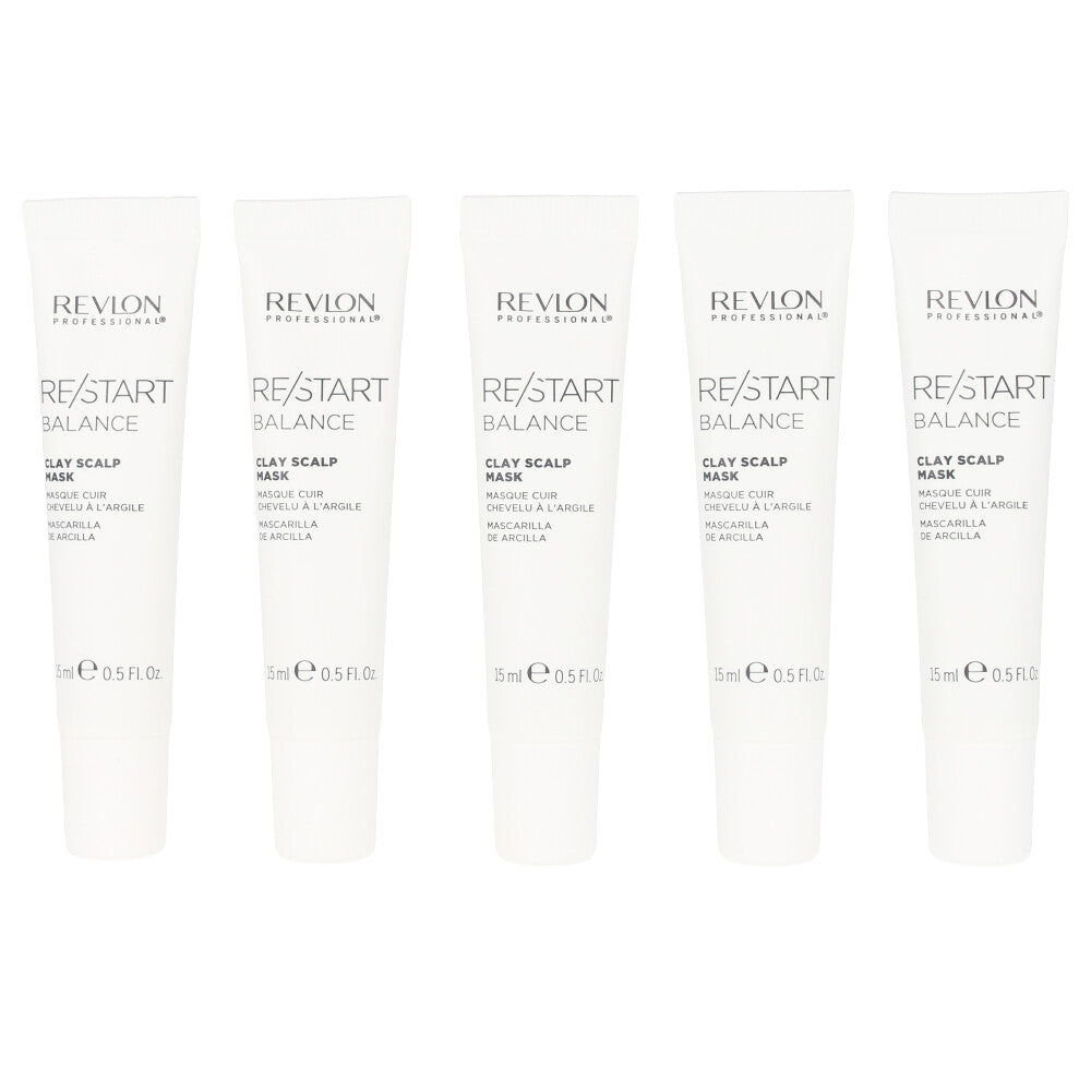 Masque cuir chevelu à l'argile RE-START balance 10 x 15 ml-0