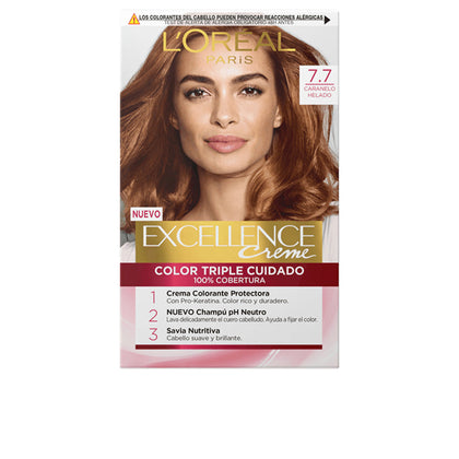 EXCELLENCE Cremefarbstoff #7.7-Eiskaramell 192 ml