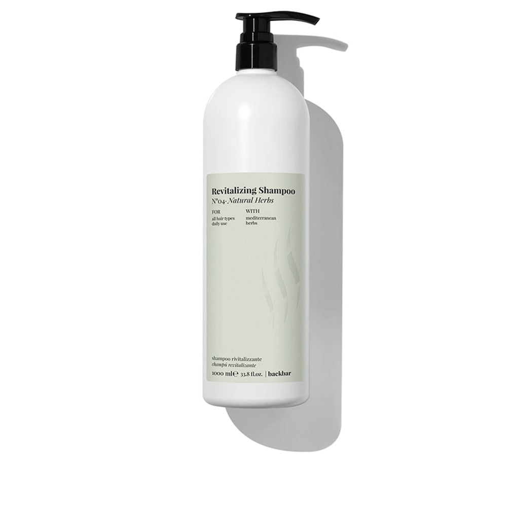 BACK BAR revitalisierendes Shampoo Nr. 04-natürliche Kräuter 1000 ml-0