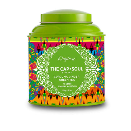 TÉ GRANEL vert, jengibre & curcuma 100 gr