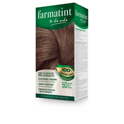 FARMATINT GEL permanent color #5d-light golden brown 5 units