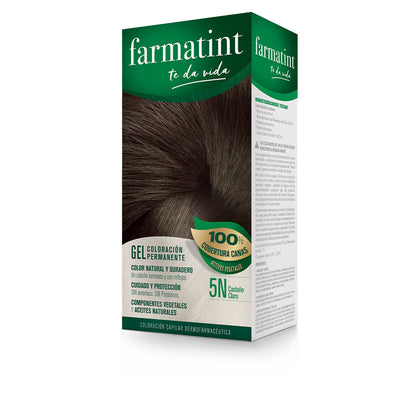 FARMATINT GEL permanent color #5n-light brown 5 units