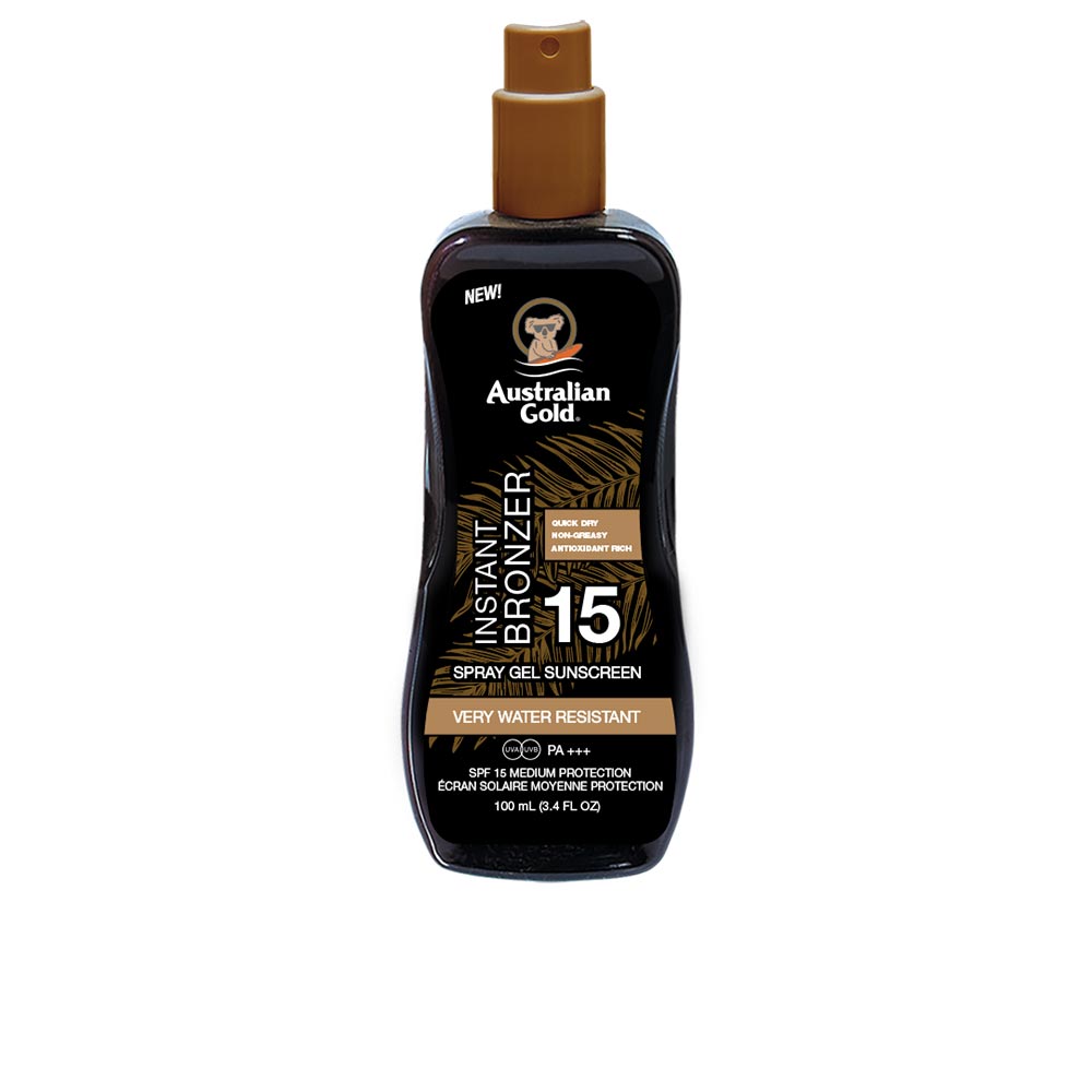 SUNSCREEN SPF15 spray gel with instant bronzer 100 ml-0