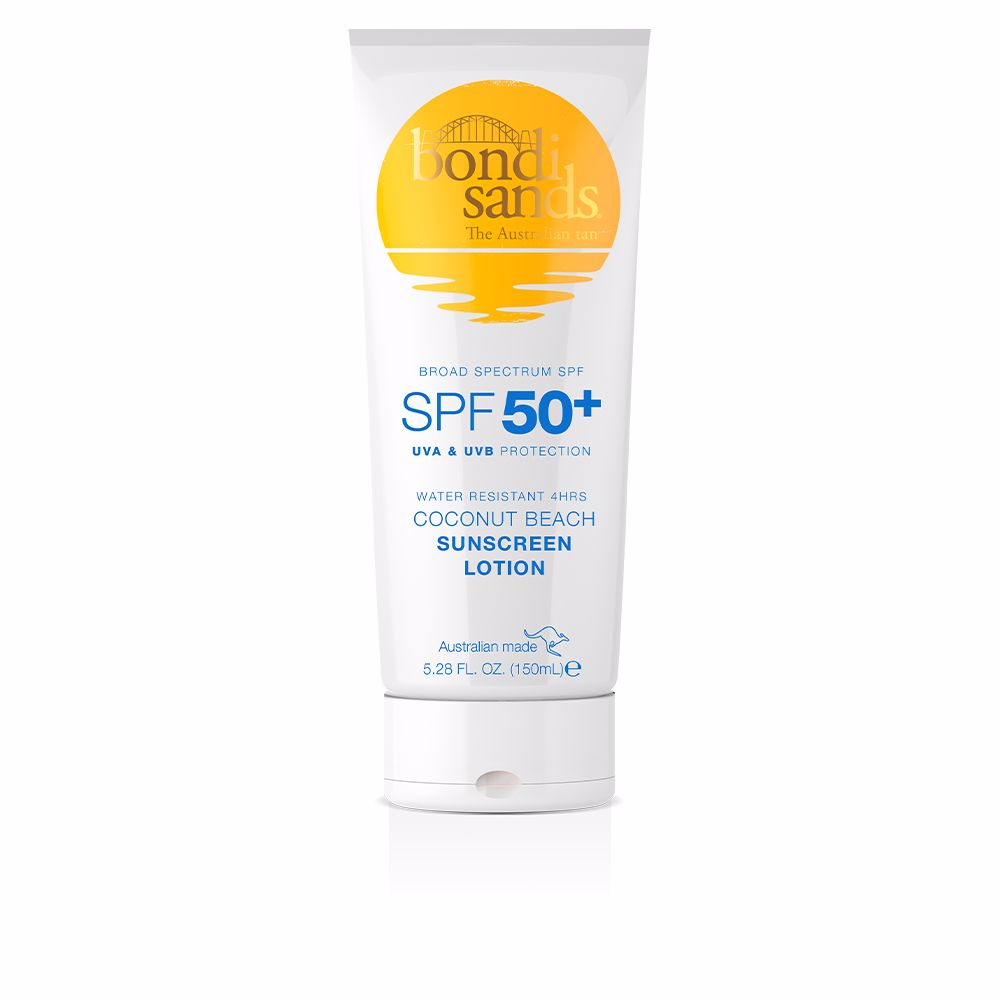 Lotion solaire de plage à la noix de coco SPF50+ résistante à l'eau 4 heures 150 ml-0