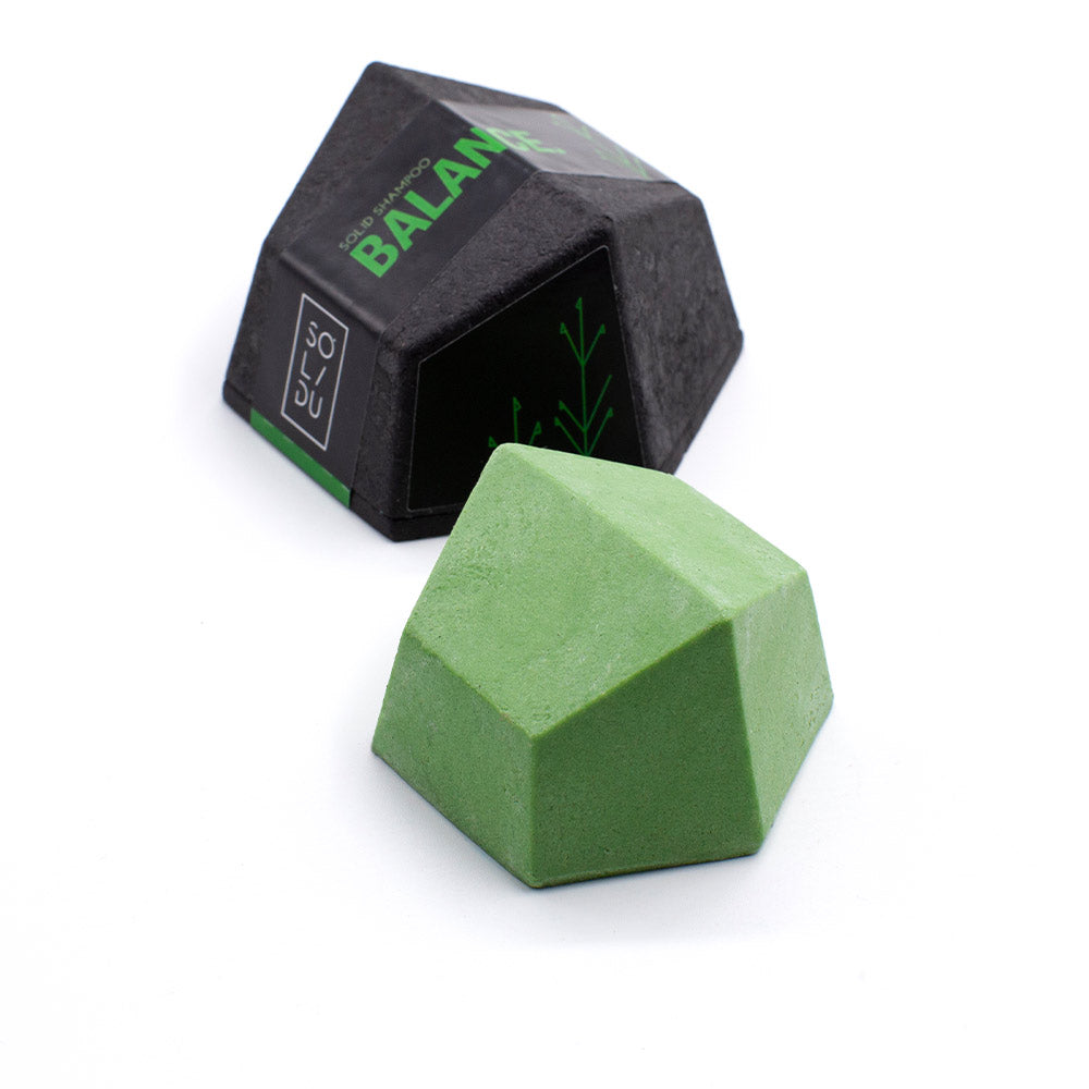 THE BALANCE oily hair rosemary & mint shampoo bar 70 gr-0