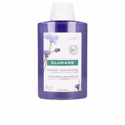 A LA CENTAUREA BIO shampoo antigiallo per capelli grigi e biondi 200 ml