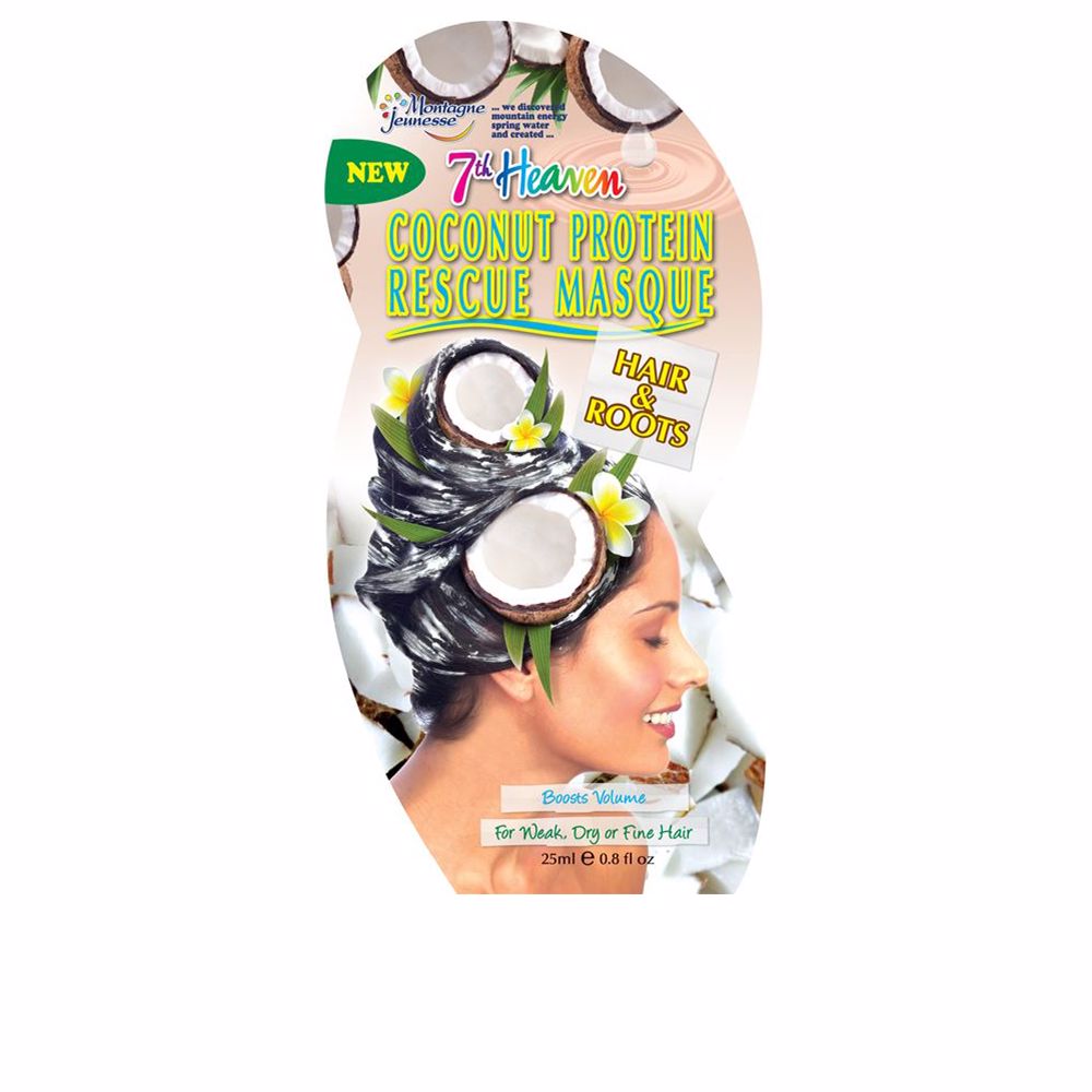 RESCUE MASQUE cheveux et racines protéinés de noix de coco 25 ml-0