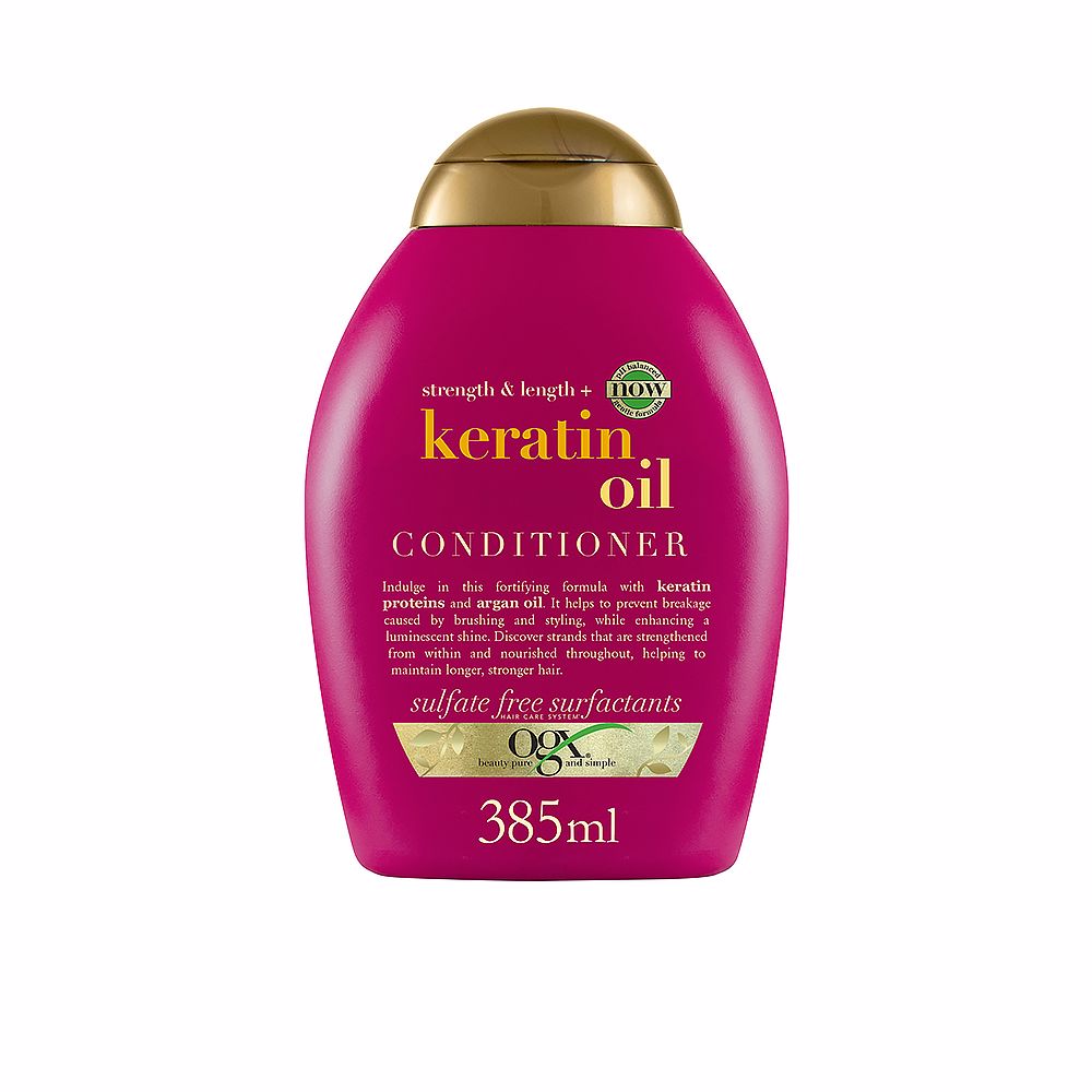 Après-shampooing anti-casse KERATIN OIL 385 ml-0