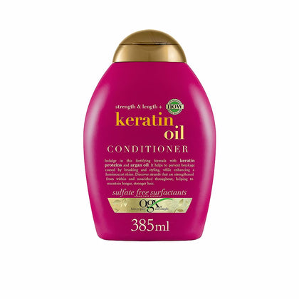 Après-shampooing anti-casse KERATIN OIL 385 ml