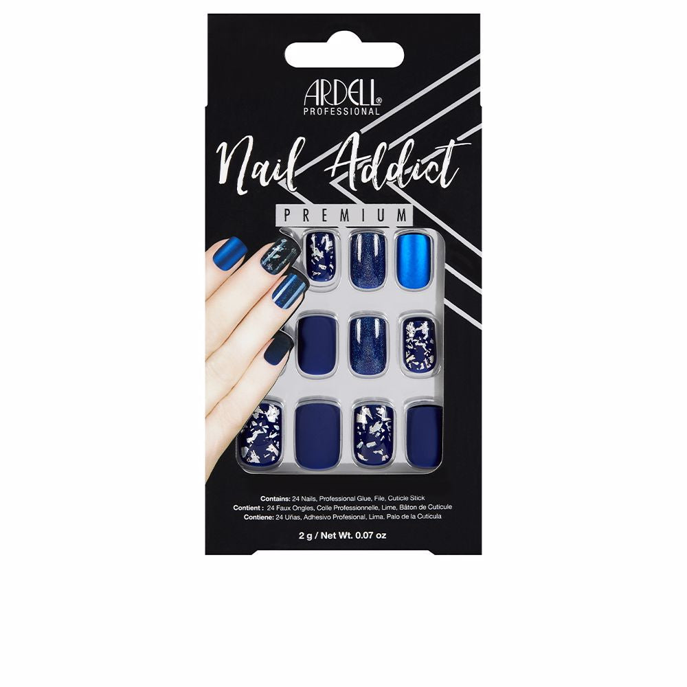 NAIL ADDICT blu opaco 1 u-0