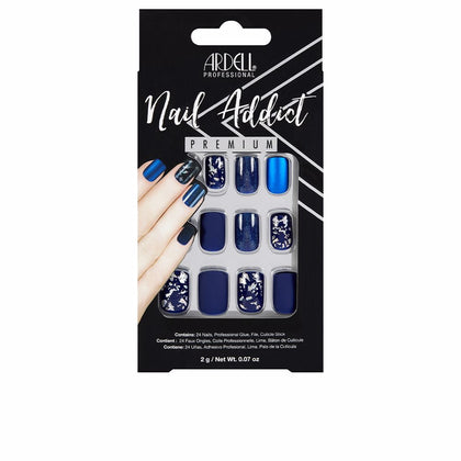 NAIL ADDICT blu opaco 1 u