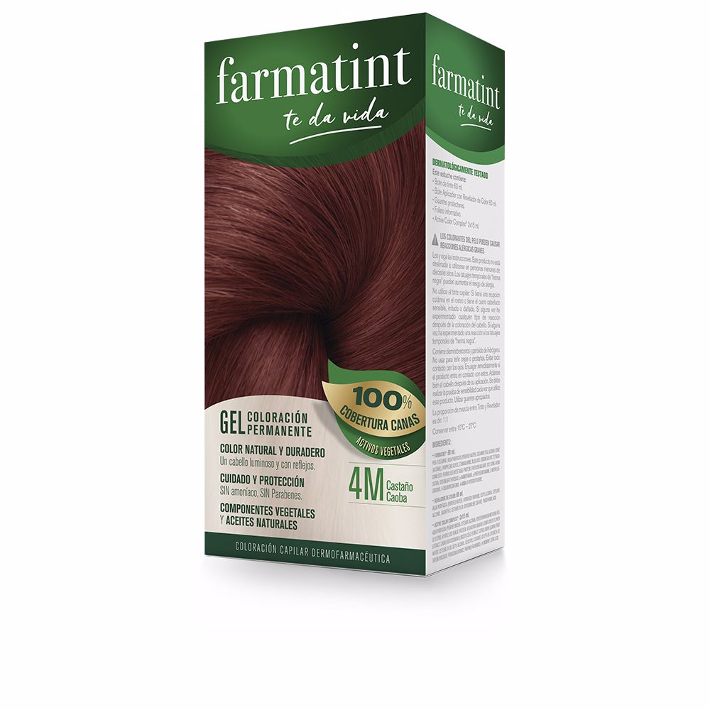 FARMATINT GEL permanent color #4m-mahogany chestnut 5 units-0