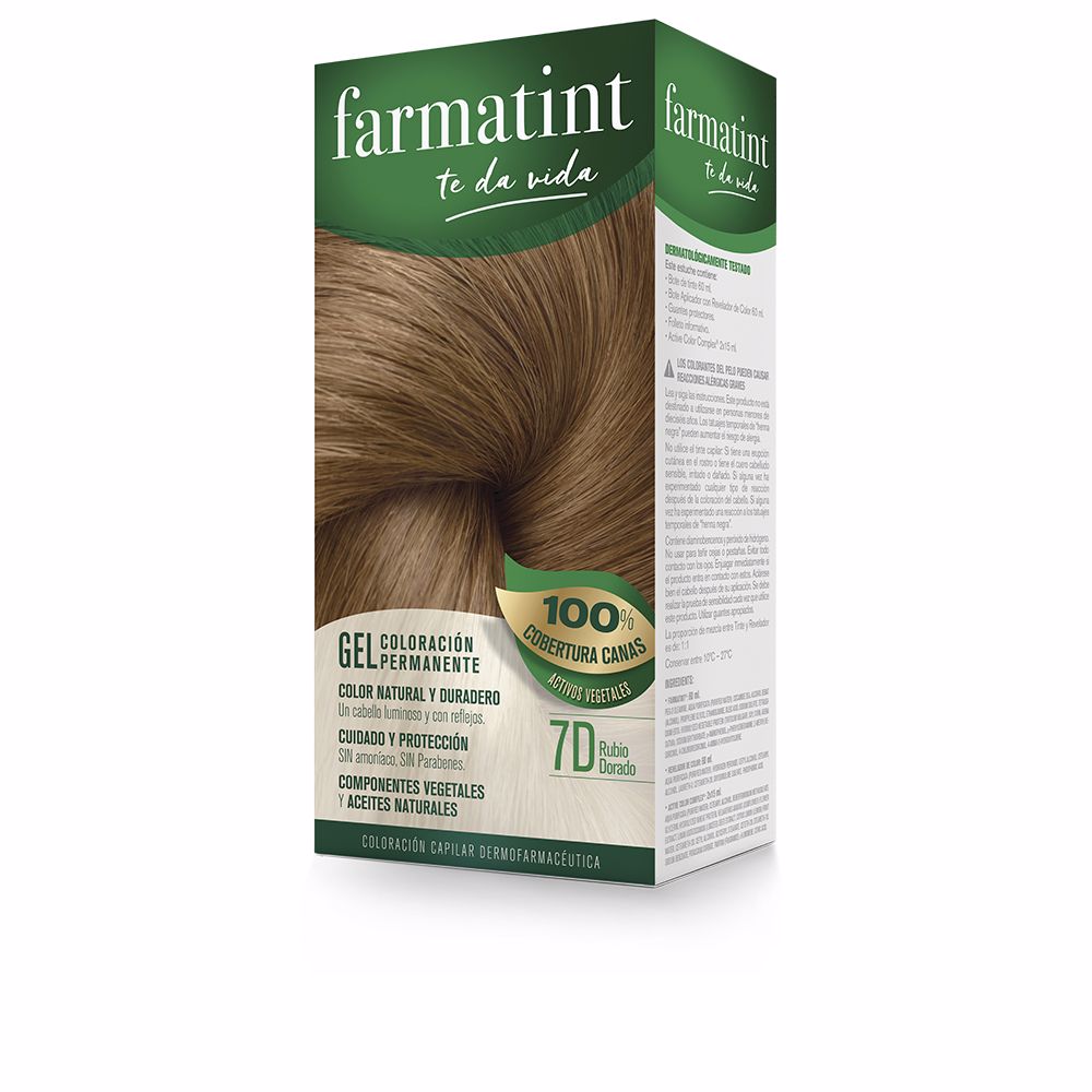 FARMATINT GEL colore permanente #7d-biondo dorato 5 unità-0
