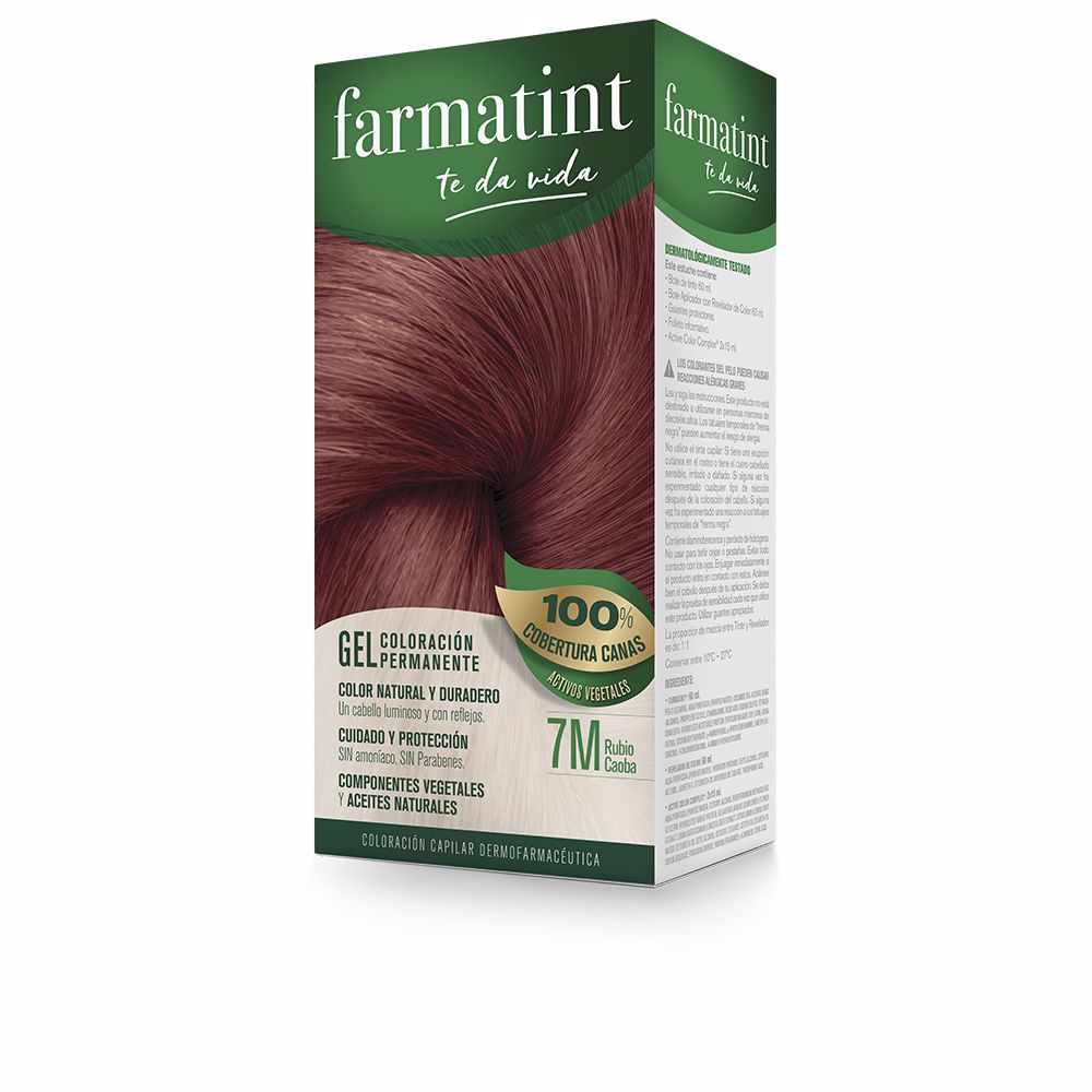 FARMATINT GEL colorant permanent #7m-blond mahon 5 unitati-0