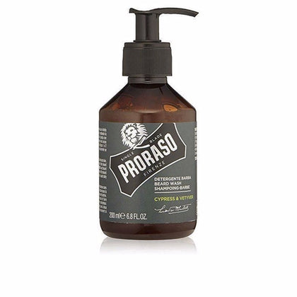 CIPRESSO E VETYVER champú para barba 200 ml