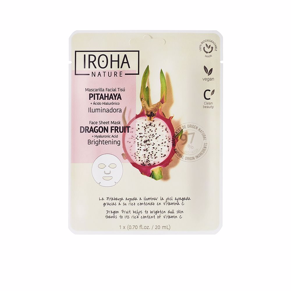 NATURE MASK fructe de dragon + acid hialuronic 1 u-0
