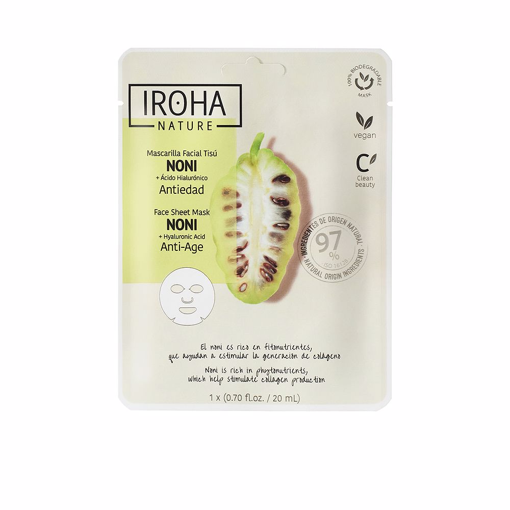 MASQUE NATURE noni + acide hyaluronique 1 u-0