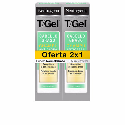 T/GEL SHAMPOOING ANTIPELLICULAIRE NORMAL-GRAS PACK 2 x 250 ml