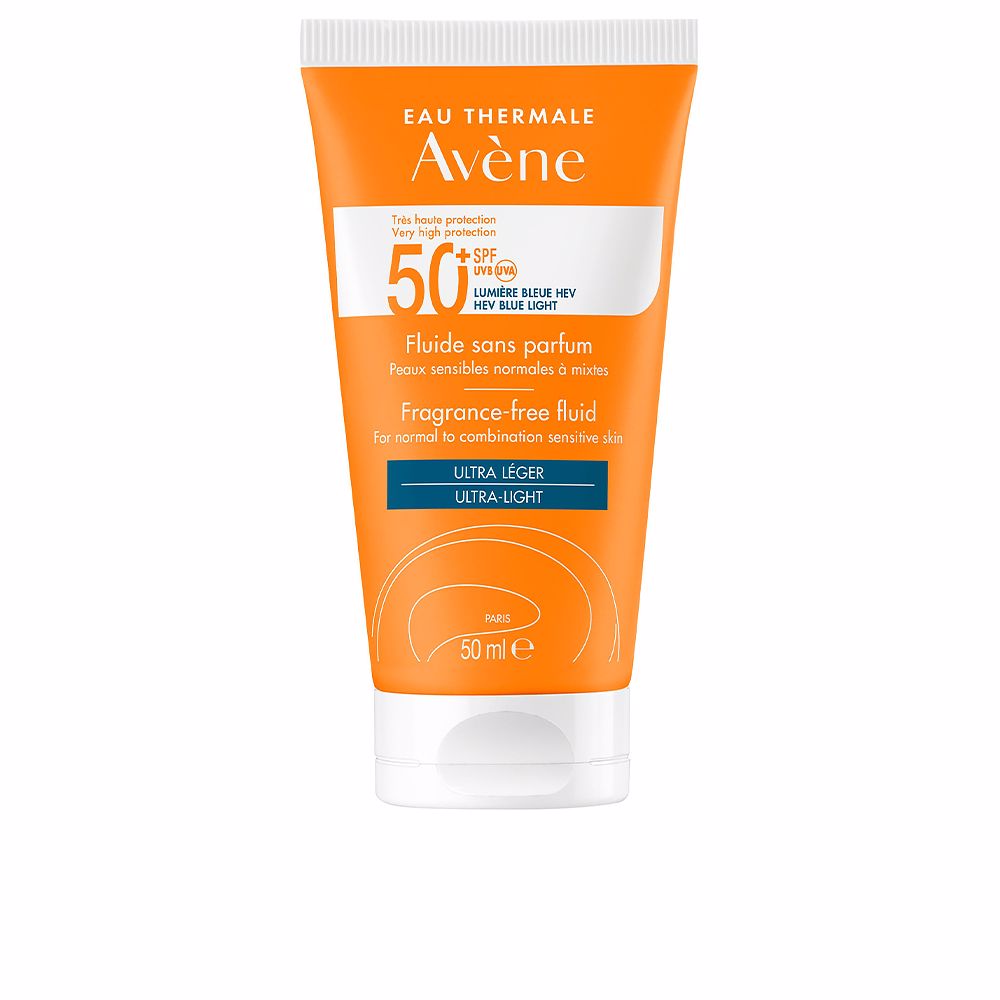 SOLAIRE HAUTE PROTECTION fluido sin perfume SPF50+ 50 ml-0
