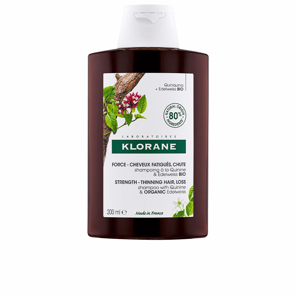 CHININE UND EDELWEISS BIO Haarausfall-Shampoo 200 ml-0